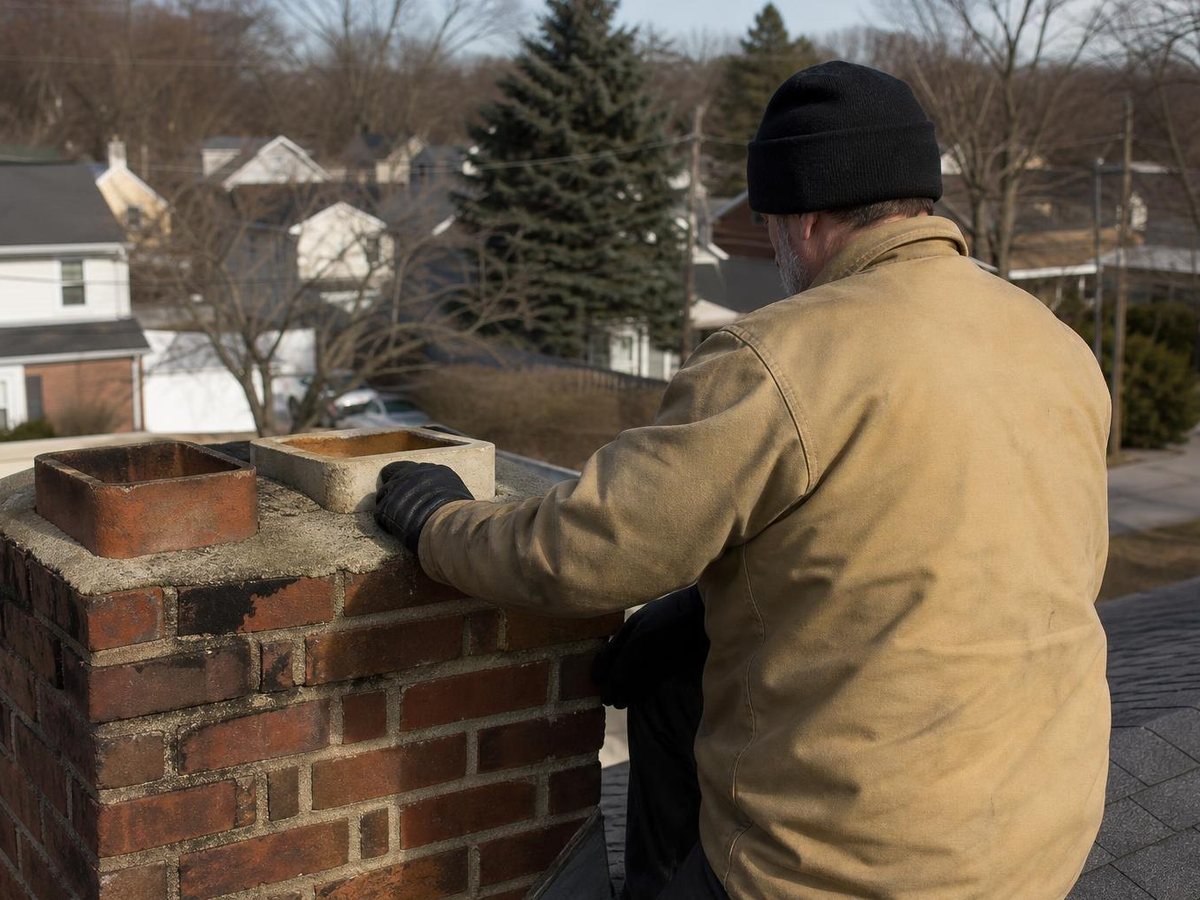 Ransom Chimney Cleaning work in Burton